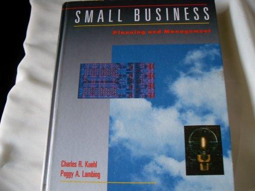 Small business: Planning and management