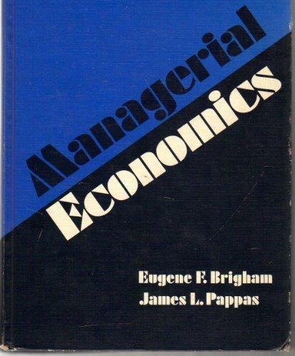 Managerial Economics