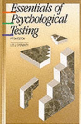 Essentials of Psychological Testing