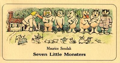 Seven Little Monsters - Maurice Sendak - Paperback - REISSUE