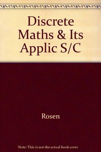 Discrete Mathematics and Its Applications