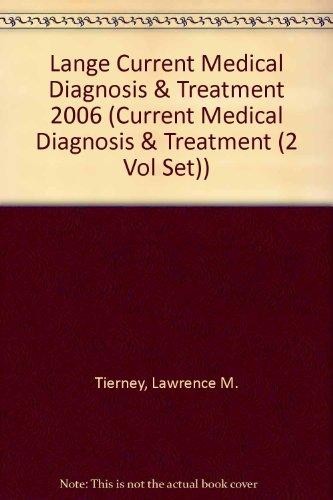 Current Medical Diagnosis & Treatment 2006/Current Essentials of Medicine Val Pack (Current Medical Diagnosis & Treatment (2 Vol Set))