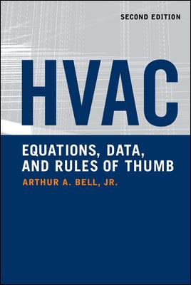 Hvac Equations, Data, and Rules of Thumb 