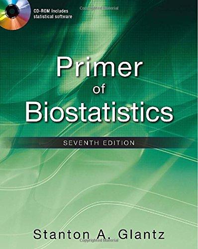 Primer of Biostatistics, Seventh Edition (Primer of Biostatistics (Glantz)(Paperback))