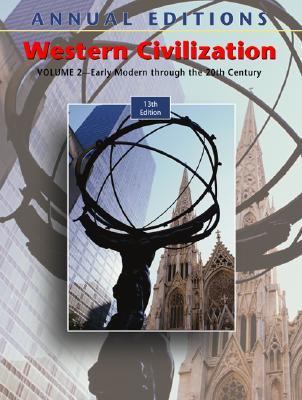 Annual Editions Western Civilization The Earliest Civilizations Through the Reformation