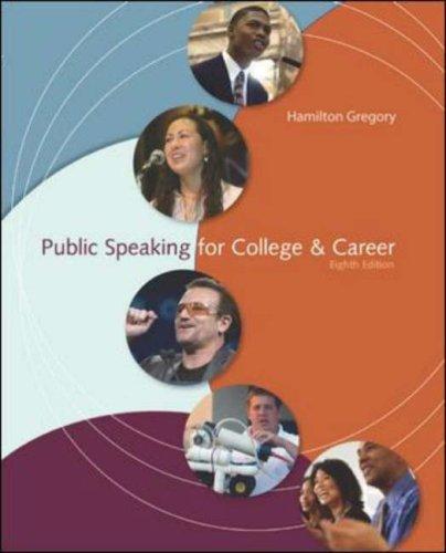 Public Speaking for College & Career, Instructor's Edition