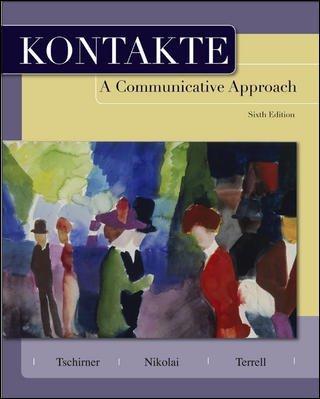 Kontakte: A Communicative Approach