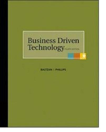 Business Driven Technology