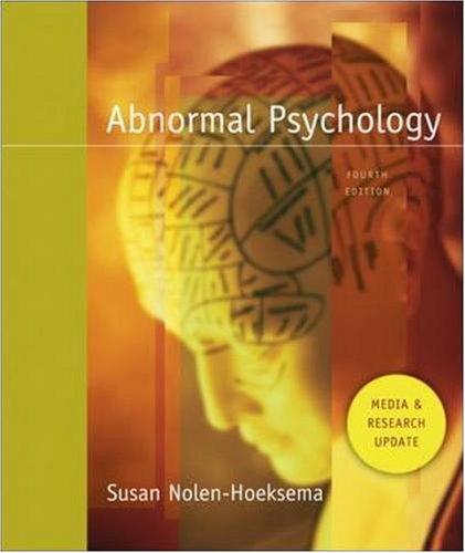 Abnormal Psych Med/Resch Ud