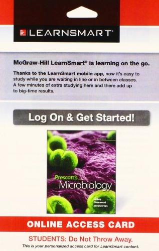 LearnSmart Standalone Access Card for Prescott's Microbiology 9e