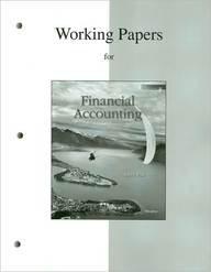 Working Papers to accompany Financial Accounting