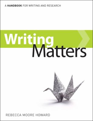 Writing Matters, Tabbed (comb-bound) with Connect Composition Plus