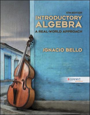 Introductory Algebra w/ Connect Plus Access Card