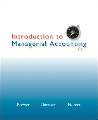 Introduction to Managerial Accounting