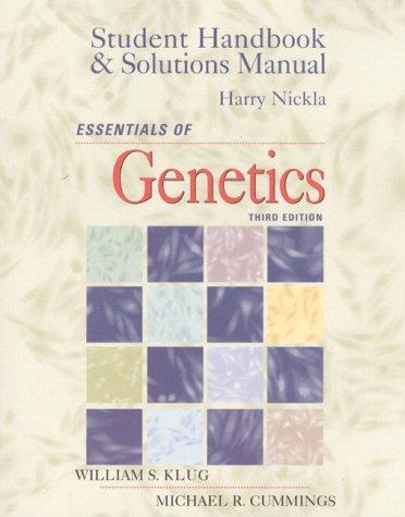 Student Handbook and Solutions Manual