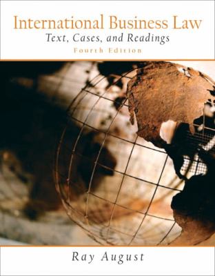 International Business Law Text, Cases, and Readings