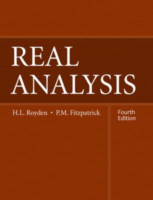 Real Analysis (4th Edition)