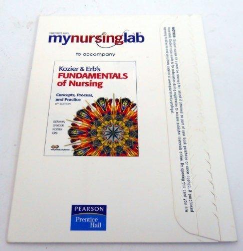 MyNursingLab -- Access Card -- for Kozier & Erb's Fundamentals of Nursing