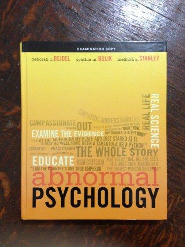 Abnormal Psychology