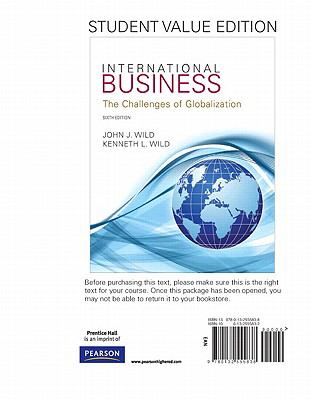 International Business, Student Value Edition (6th Edition)