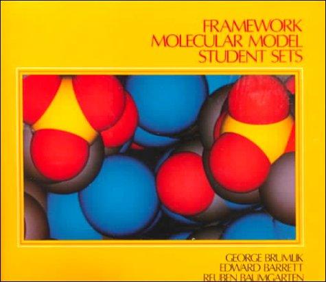 Framework Molecular Model Student Kit