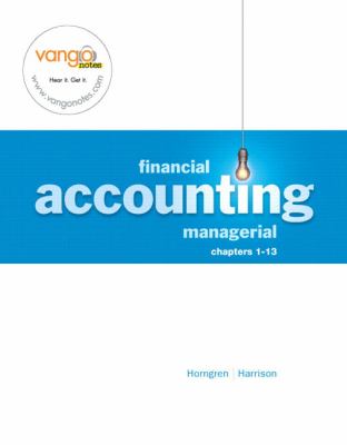 Financial & Managerial Accounting-financial Chapter 1-15