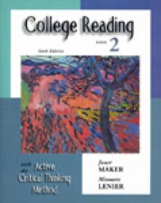 College Reading with the Active Critical Thinking Method, Book 2, 6th Edition