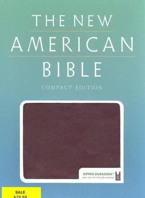 New American Bible Burgundy, Duradera Zipper