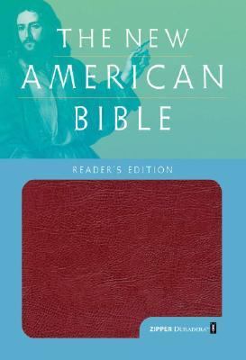 Holy Bible New American Bible, Duradera Burgundy Zipper, Reader's Edition