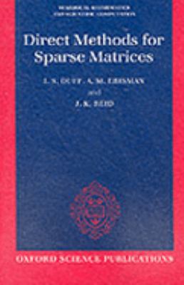 Direct Methods for Sparse Matrices