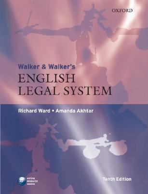 Walker and Walkers English Legal Syst 10th