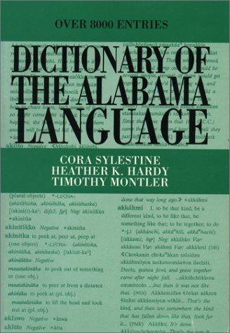 Dictionary of the Alabama Language