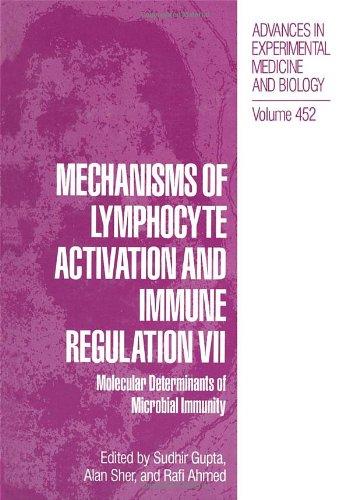 Mechanisms of Lymphocyte Activation and Immune Regulation Vii: Molecular Determinants of Microbial Immunity