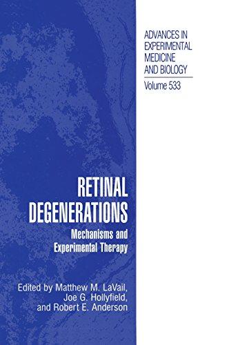 Retinal Degenerations: Mechanisms and Experimental Therapy (Advances in Experimental Medicine and Biology)