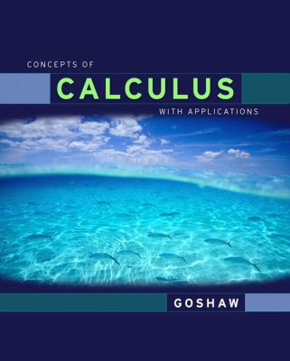 Concepts of Calculus With Applications, Updated Edition