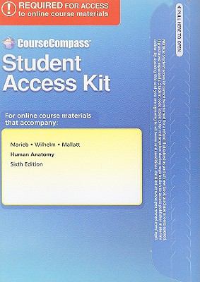 CourseCompass Student Access Kit for Human Anatomy