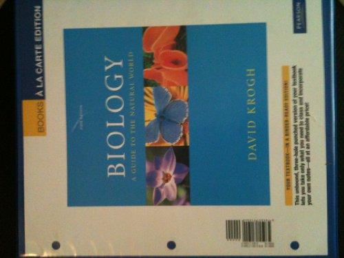 Biology: A Guide to the Natural World, Books a la Carte Plus MasteringBiology -- Access Card Package (5th Edition)