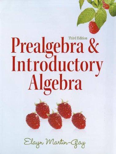 Prealgebra & Introductory Algebra plus MyMathLab/MyStatLab/MyStatLab Student Access Code Card (3rd Edition)