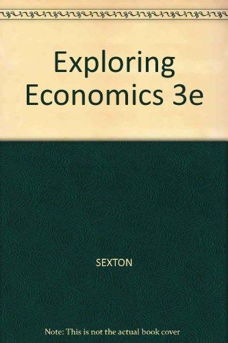 Exploring Economics 3e