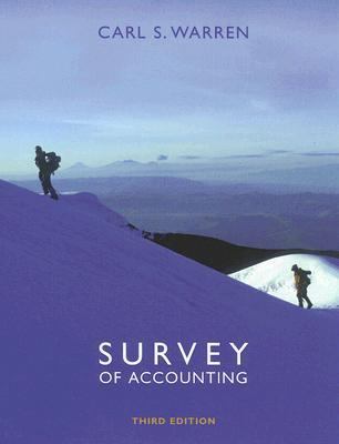 Survey of Accounting 