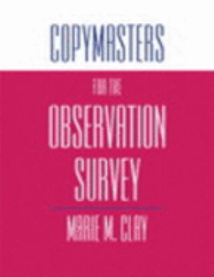 Copymasters for the Observation Survey