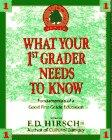 What Your 1st Grader Needs to Know: Fundamentals of a Good First-Grade Education (The Core Knowledge Series)