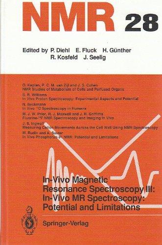 In-Vivo Magnetic Resonance Spectroscopy III: In-Vivo Mr Spectroscopy : Potential and Limitations (N M R, Basic Principles and Progress)