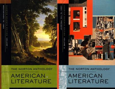 The Norton Anthology of American Literature (Shorter Seventh Edition)  (Vol. 1 & 2)