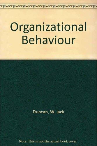 Organizational Behaviour