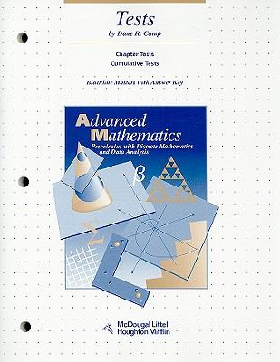 Tests Blackline Masters with Answer Key (Advanced Mathematics Precalculus with Discrete Mathematics and Data Analysis)