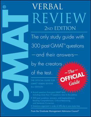 The Official Guide for GMAT Verbal Review, 2nd Edition