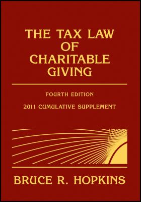 Tax Law of Charitable Giving 2011