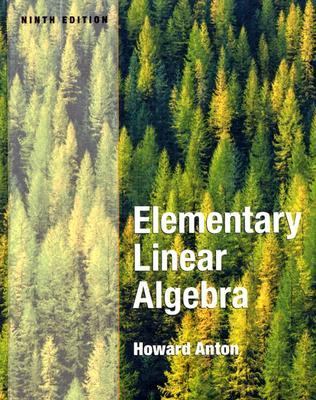 Elementary Linear Algebra