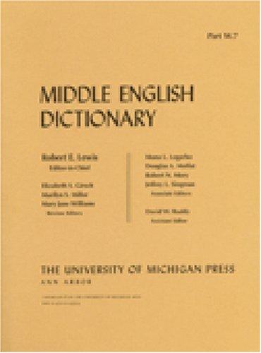 Middle English Dictionary: W.7